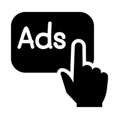 Online advertising icon