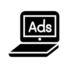 Online advertising icon