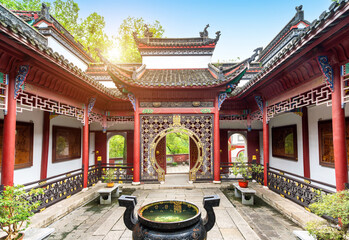 Wuhan Qingchuan Pavilion Courtyard Landscape