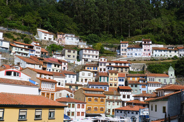 Fototapeta na wymiar Cudillero, fishing village in Asturias, Spain