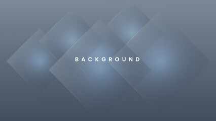 Background gray triangle backdrop. Bright space with lines effect decoration