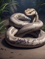 Fototapeta premium Snake in the grass