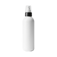 white spray bottle mockup isolated on transparent background,transparency 