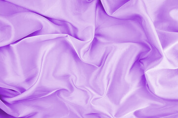 Violet chiffon fabric texture for background.