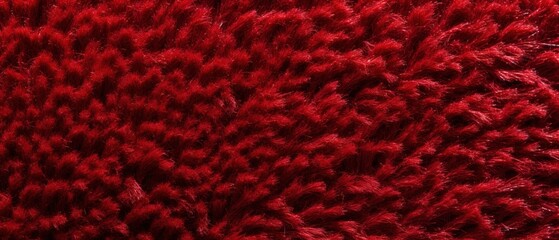 Soft texture of a red carpet