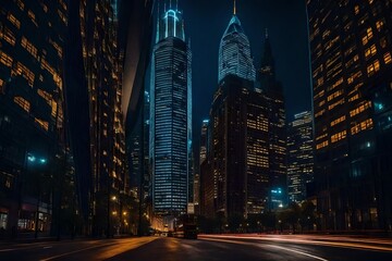 Fototapeta premium city at night