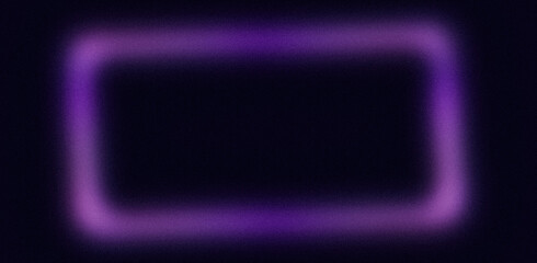Neon blurred purple lilac frame, website banner background. Blurred color gradient, ombre, blur. Defocused, colorful, multicolored, mix, rainbow, bright, fun pattern. Rough, grainy desktop design