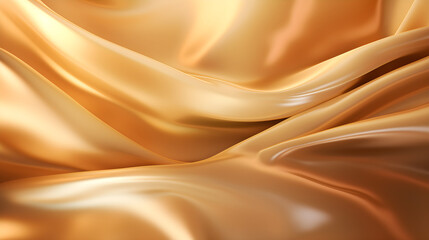 Obraz premium Bright beautiful golden satin background