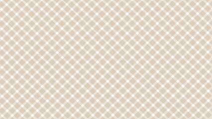 Diagonal beige checkered in the white background