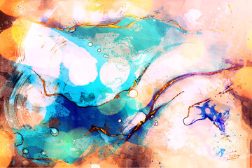 abstract watercolor background