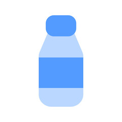 water bottle duotone icon