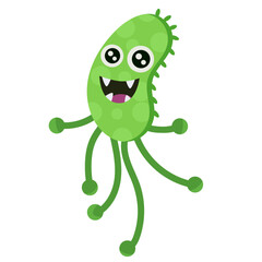 molecule, virus and Bacteria environment