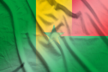 Senegal and Burkina Faso government flag transborder negotiation BFA SEN © dmitriy