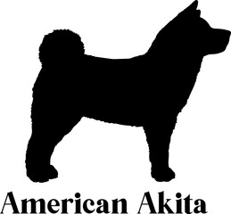 American Akita Dog silhouette breeds dog breeds dog monogram logo dog face vector
SVG PNG EPS