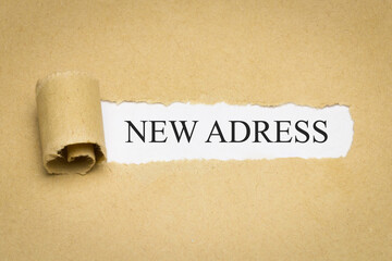 New Adress - obrazy, fototapety, plakaty