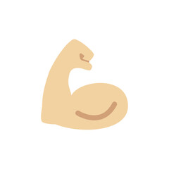  Flexed Biceps: Medium Light Skin Tone