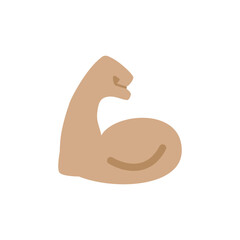  Flexed Biceps: Medium Skin Tone