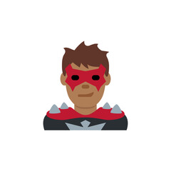 Man Supervillain Medium-Dark 