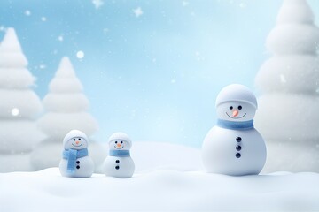 雪だるま-1（3D）