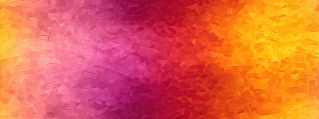 Tuinposter Seamless yellow amber orange coral fire red bright pink magenta purple violet abstract background. Color gradient ombre blur. Noise grain rough grunge. Design. Fall autumn.Bright hot neon metal foil © Eli Berr