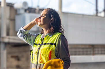 Factory worker feels burnout, low self-esteem due to prolonged stress, need for healthier work ways
