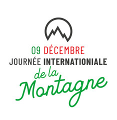journée mondiale de la montagne le 9 décembre