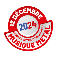 Journée internationale de la musique Métal le 12 décembre