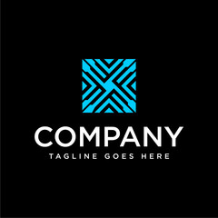 tech chip electrical circuit digital logo vector icon