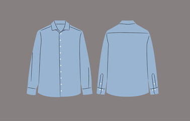 illustration of a dress shirt