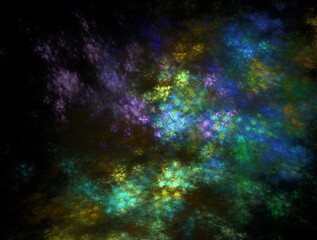 Imaginatory fractal abstract background Image