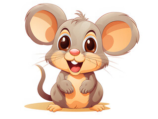 mouse illustration  ai generative