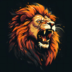 Lion T-Shirt Design
