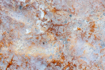 Colours, textures and patterns on a natural stone. Stone background.