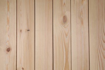 Fototapeta premium Texture of wooden surface as background, top view