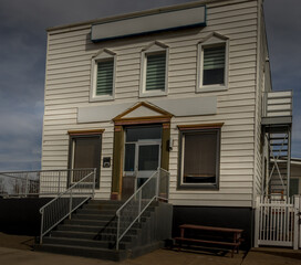 Century old buildings Delburne Alberta Canada