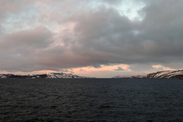 Fototapeta premium fjord in the north in norway