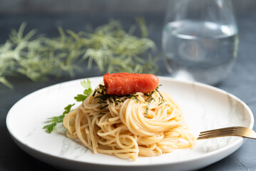 明太子パスタ