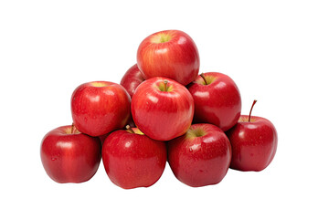 Fototapeta na wymiar Many red apples