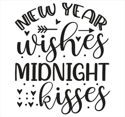 happy new year svg design