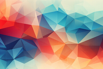 Fototapeta premium Bright multicolored geometric background with rhombuses,trilaterals