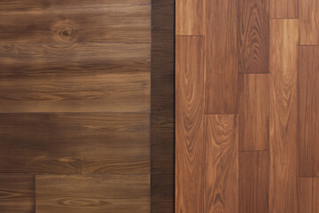 Brown wooden flooring