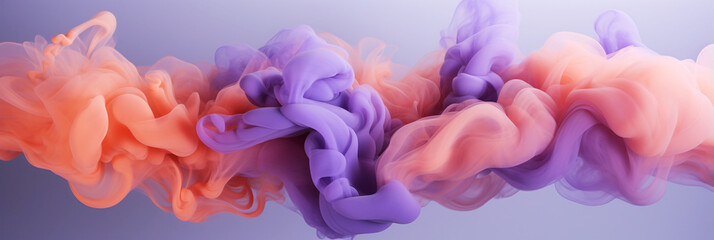 Ink burst abstract liquid dynamic flow