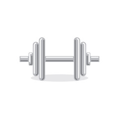 Dumbbell for gym icon, Gym equipment. Vector illustration.