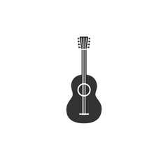 Vector image of the guitar icon.