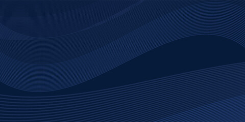 vektor modern lines wave curve abstract presentation dark blue background. vector illustration background dark blue 