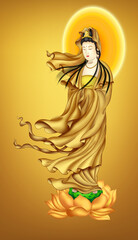 Obraz premium Avalokitesvara Bodhisattva