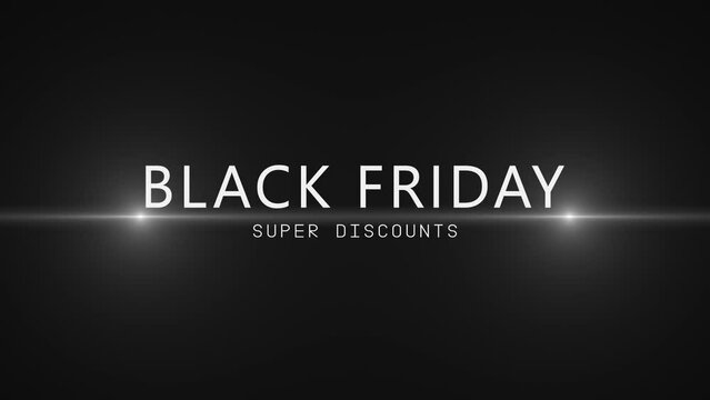 Alpha channel is included. Black Friday. Super discount (dumping, percentages, purchases, sale). Art intro. Quick Time, codec: PNG, 16-bit color, highest quality. 3D animation.