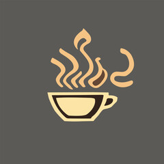 The logo on Cup mini cup