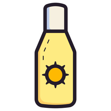 recommend clip art: sunscreen icon