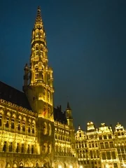 Rolgordijnen Brussels city is the capital of Belgium for holidays all year round... Brussels , Belgium, 02-10-2020 © DIMITRIOS VASILAKIS